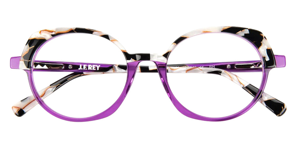 J.F. Rey JF1523 7510 52 - Purple/Chenille Black White #id:jfrjf15237510_s:106100