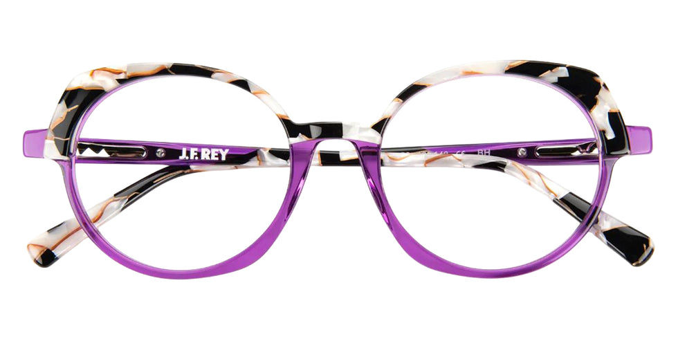 J.F. Rey JF1523 7510 52 - Purple/Chenille Black White #id:jfrjf15237510_s:106100