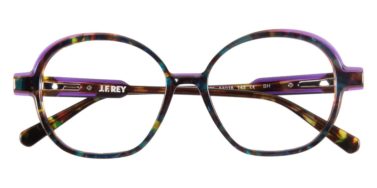J.F. Rey JF1529 4775 54 - Vermicelle Turquoise/Plum #id:jfrjf15294775_s:104100