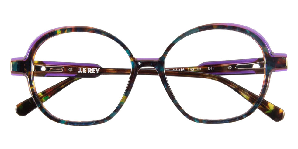 J.F. Rey JF1529 4775 54 - Vermicelle Turquoise/Plum #id:jfrjf15294775_s:104100