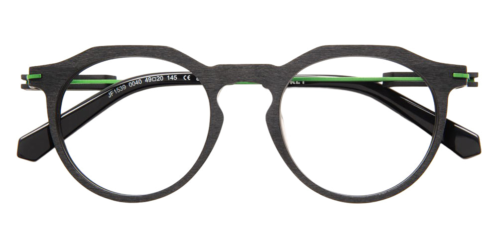 J.F. Rey JF1539 0040 49 - Black/Green #id:jfrjf15390040_s:100100