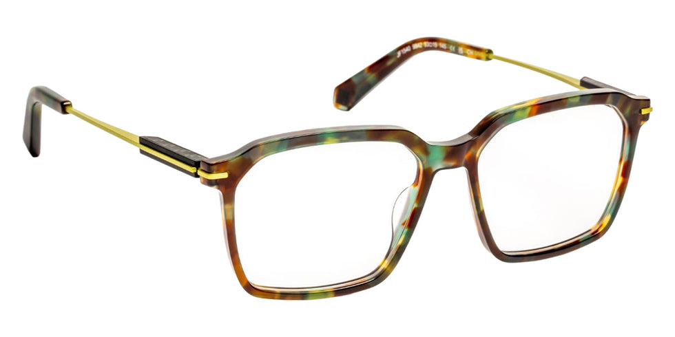 J.F. Rey JF1540 9842 53 - Tortoiseshell Green Dark #id:jfrjf15409842_s:108105