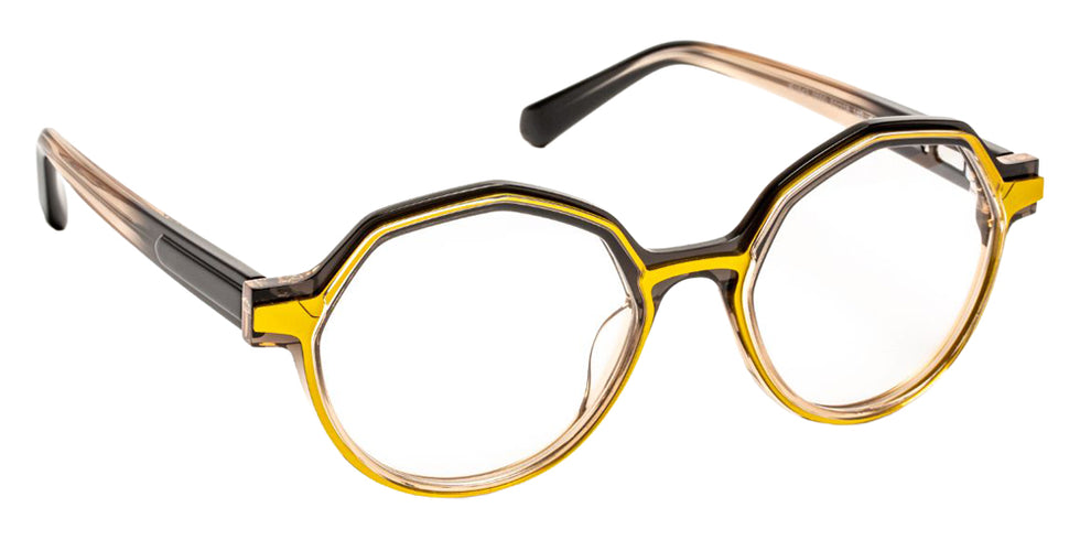 J.F. Rey JF1543 0050 51 - Black/Yellow #id:jfrjf15430050_s:100105