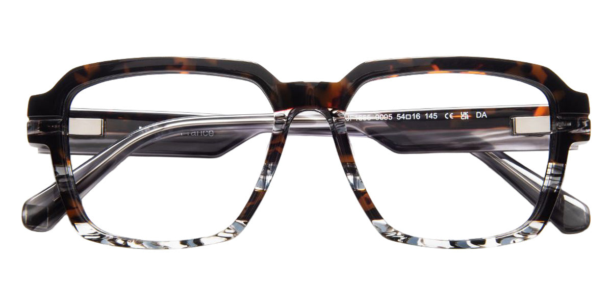 J.F. Rey JF1555 9095 54 - Tortoiseshell/Gray Striped #id:jfrjf15559095_s:104100