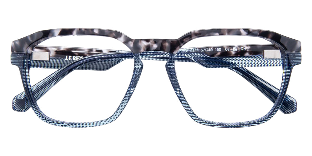 J.F. Rey JF1558 9844 57 - Tortoiseshell/Green Blue #id:jfrjf15589844_s:106100