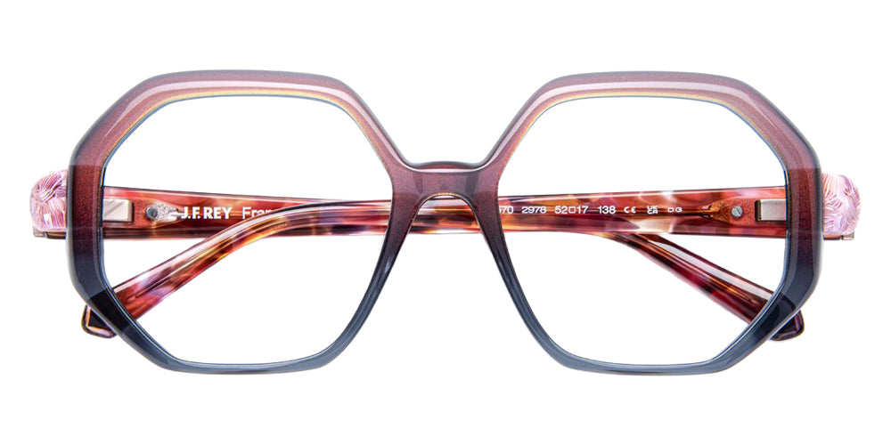 J.F. Rey JF1570 2978 52 - Blue Orange Gradient/Pink #id:jfrjf15702978_s:102100