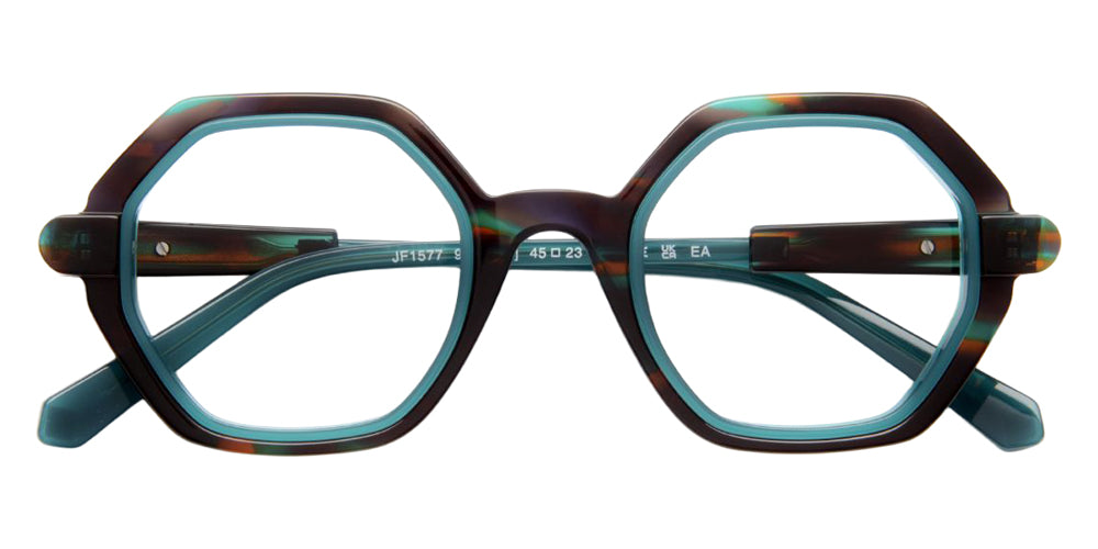 J.F. Rey JF1577 9940 45 - Tortoiseshell/Turquoise #id:jfrjf15779940_s:108100