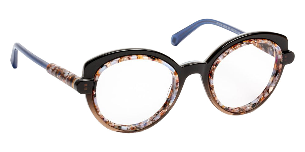 J.F. Rey JF1579 0026 49 - Gradient Black/Blue Tortoiseshell #id:jfrjf15790026_s:100100