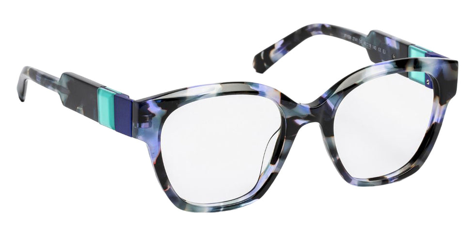 J.F. Rey JF1598 2741 49 - Blue and Black Mosaic/Blue #id:jfrjf15982741_s:102105