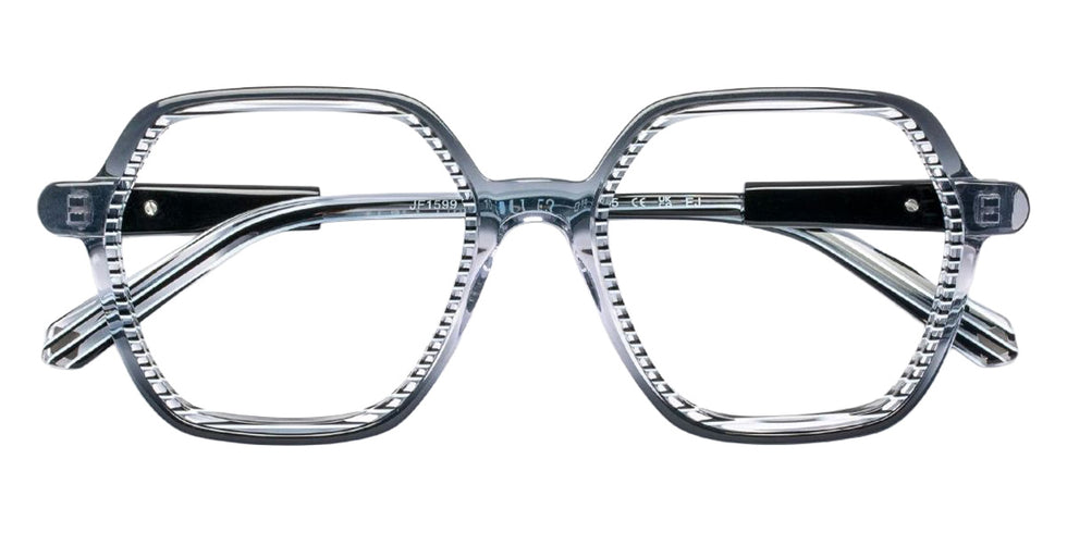 J.F. Rey JF1599 0010 52 - Gray Gradient/Black Streaks #id:jfrjf15990010_s:100100