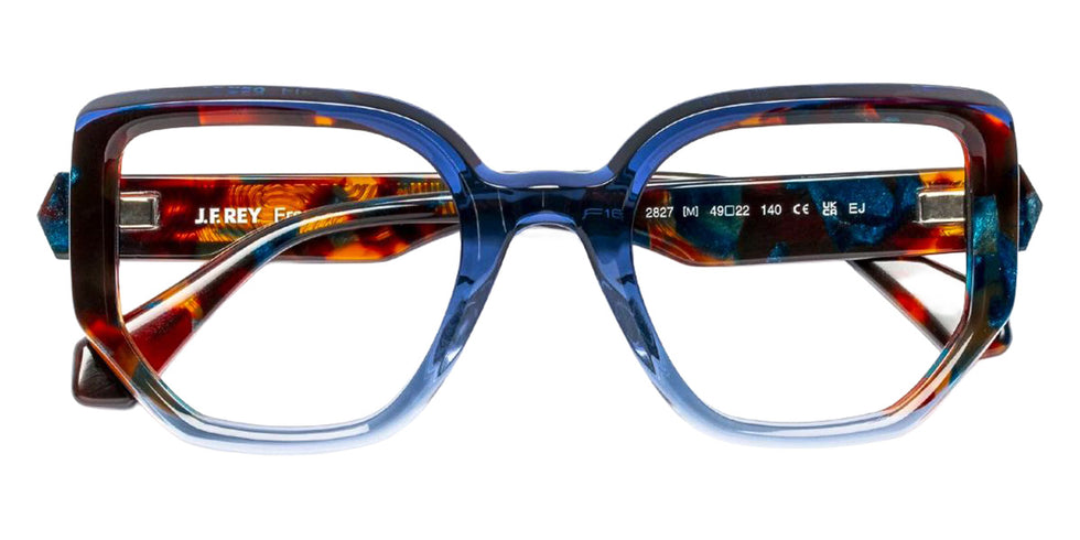 J.F. Rey JF1602 2827 49 - Blue Gradient/Amber Brown #id:jfrjf16022827_s:102100