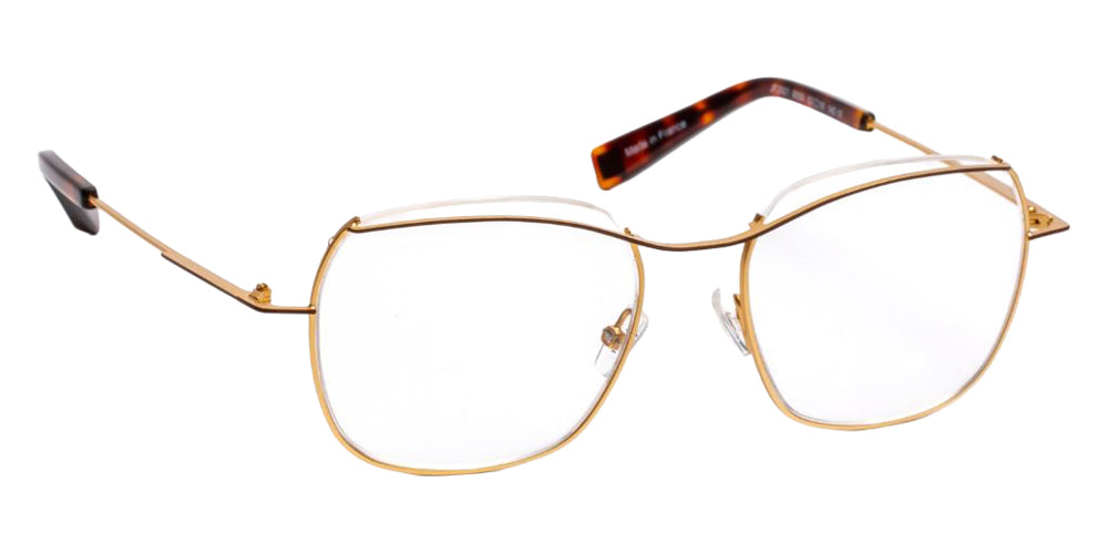 J.F. Rey JF2921 9050 52 - Brown/Yellow Gold Satin #id:jfrjf29219050_s:106100