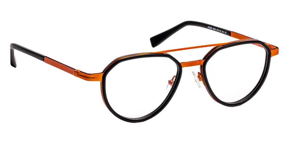 J.F. Rey JF2965 0060 53 - Matte Black/Orange #id:jfrjf29650060_s:100100