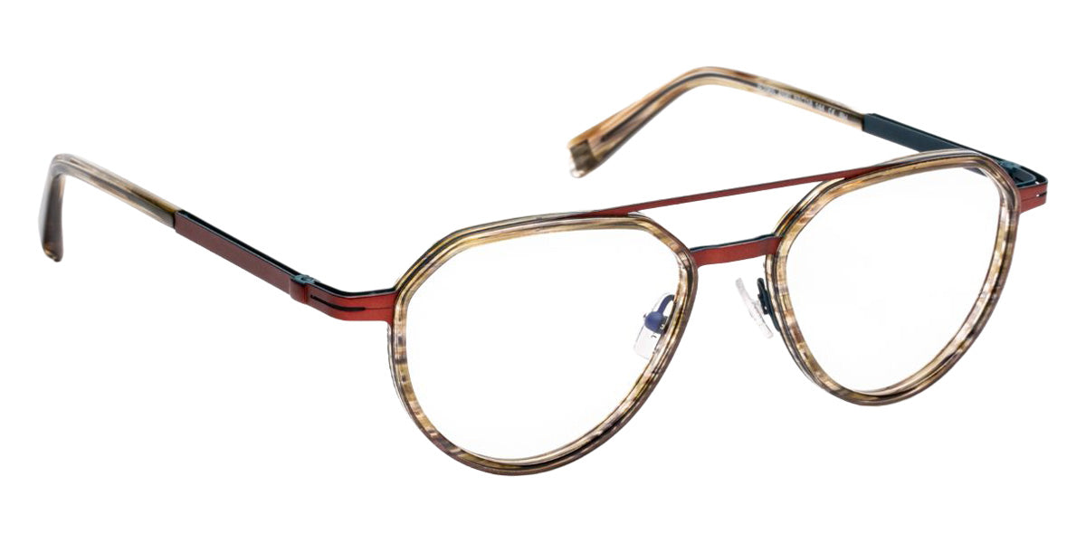 J.F. Rey JF2965 4590 53 - Striped Khaki/Metal Brown/Blue #id:jfrjf29654590_s:106100
