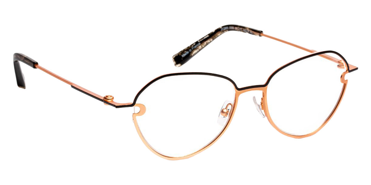 J.F. Rey JF2969 0055 51 - Black Satin/Rose Gold #id:jfrjf29690055_s:100100