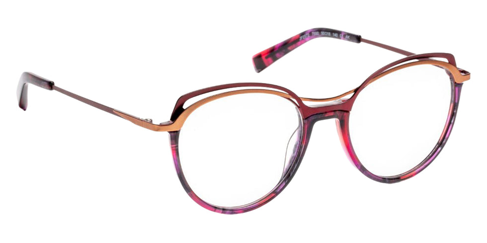 J.F. Rey JF2972 7550 50 - Pink Tortoiseshell Plum/Rose Gold #id:jfrjf29727550_s:110100
