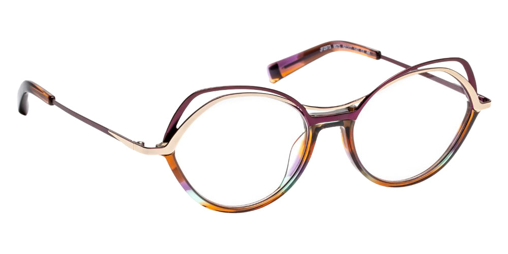 J.F. Rey JF2973 9575 52 - Tortoiseshell Green/Plum/Gold #id:jfrjf29739575_s:110100