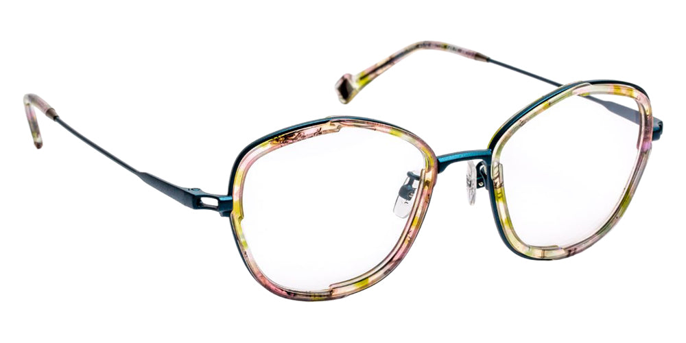 J.F. Rey JF2987 2570 49 - Teal Blue/Mauve #id:jfrjf29872570_s:100100