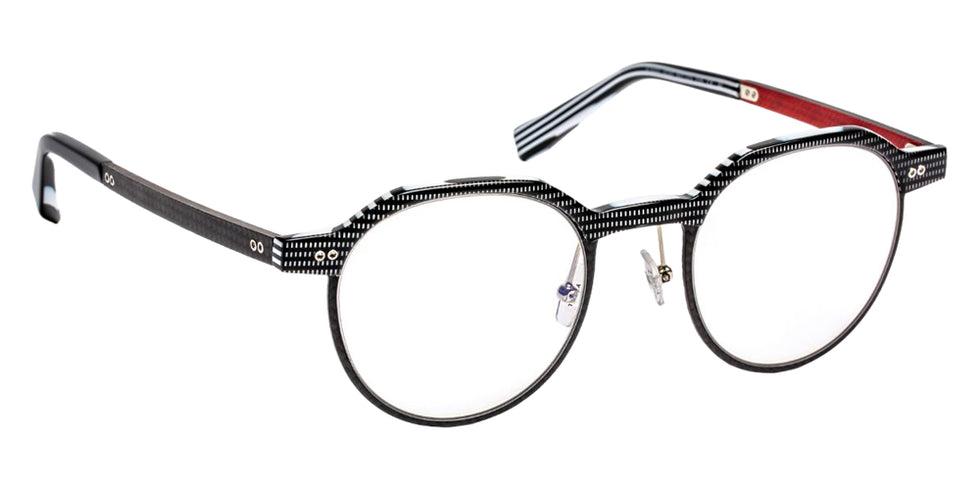 J.F. Rey JF3000 0030 50 - Pixel Black/Carbon/Fiber Red #id:jfrjf30000030_s:100100