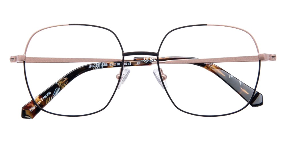 J.F. Rey JF3017 0058 53 - Black/Rose Gold #id:jfrjf30170058_s:100100