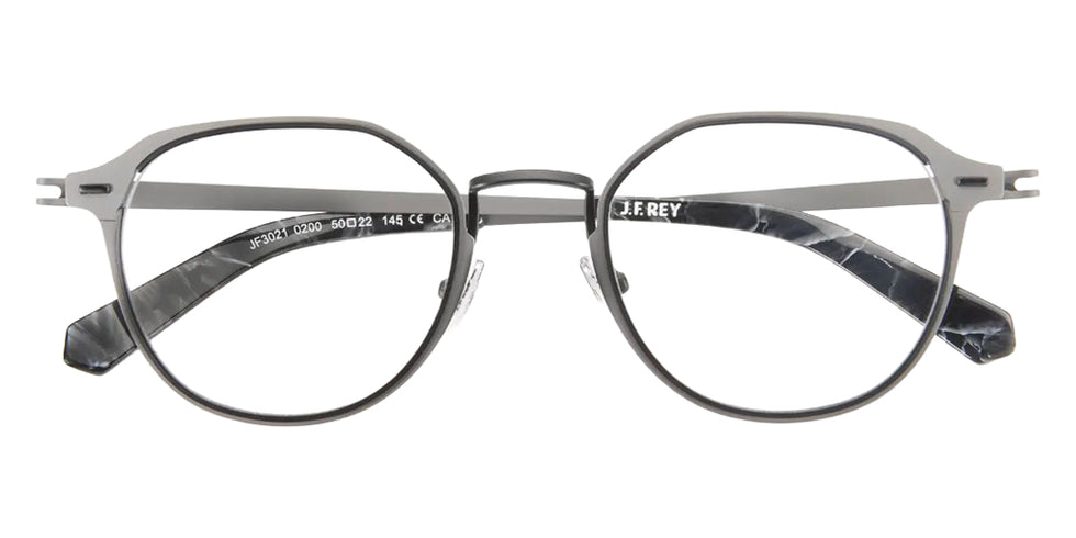 J.F. Rey JF3021 0200 50 - Gray Matte/Black #id:jfrjf30210200_s:106100