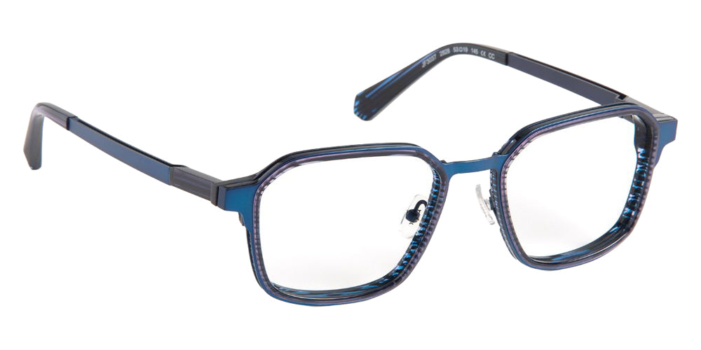 J.F. Rey JF3037 2828 53 - Striped Blue/Blue Night #id:jfrjf30372828_s:104105