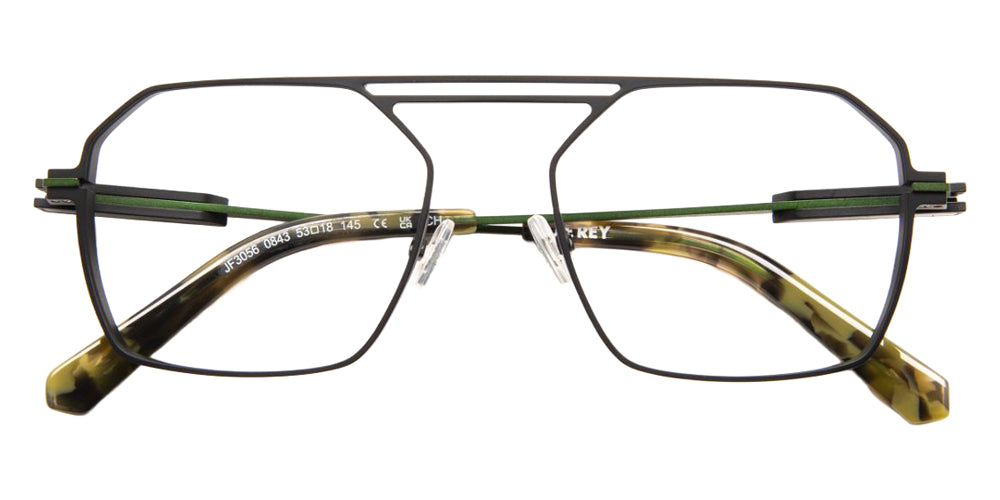 J.F. Rey JF3056 0843 53 - Black/Green #id:jfrjf30560843_s:104100