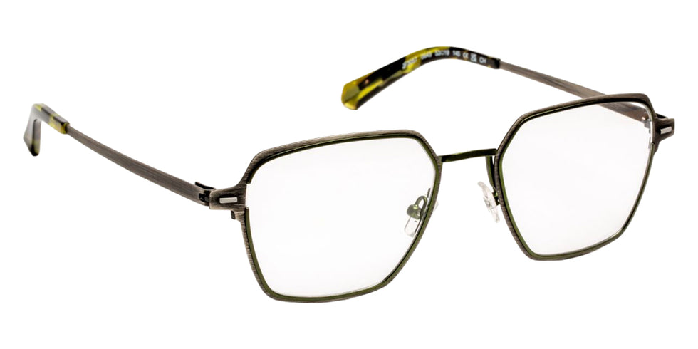 J.F. Rey JF3057 0843 53 - Black Brushed/Green #id:jfrjf30570843_s:106105