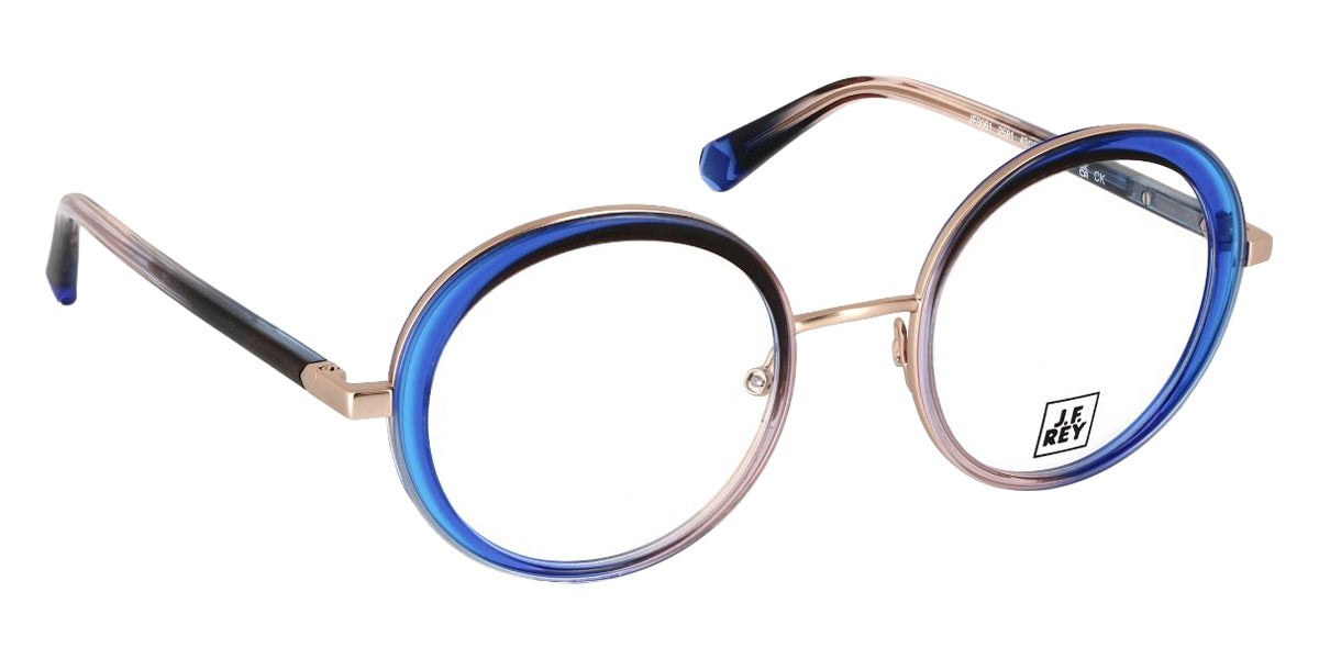 J.F. Rey JF3061 2581 49 - Blue/Rose Gold/Gradient Pink #id:jfrjf30612581_s:104105