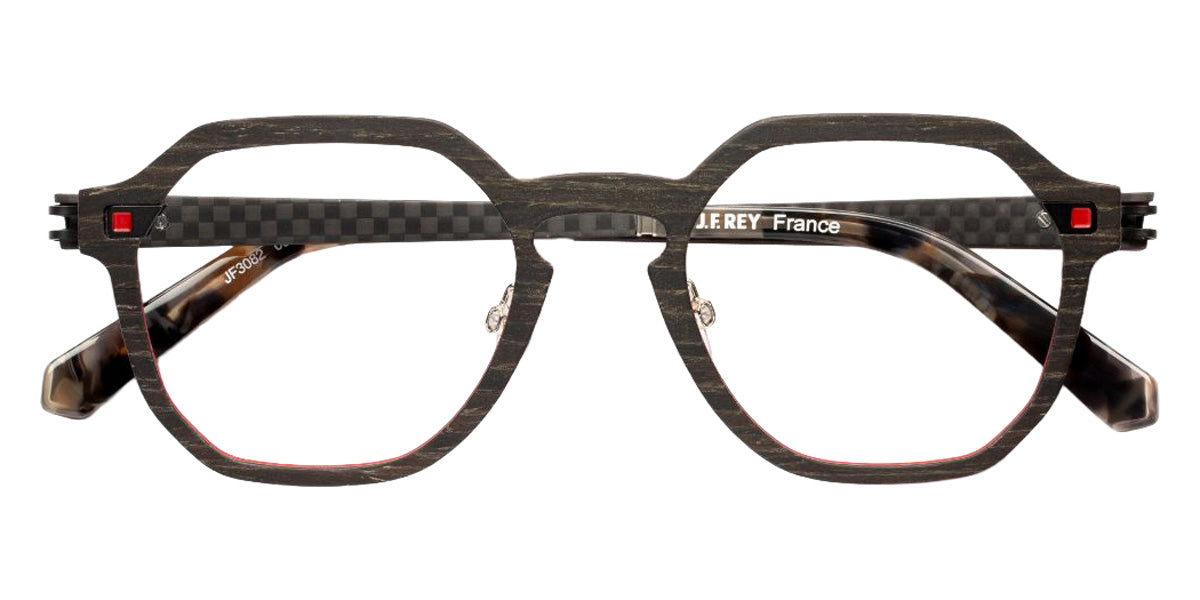J.F. Rey JF3082 0830 50 - Cypres Black/Carbon/Aluminium Red #id:jfrjf30820830_s:100100