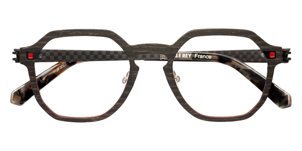 J.F. Rey JF3082 0830 50 - Cypres Black/Carbon/Aluminium Red #id:jfrjf30820830_s:100100