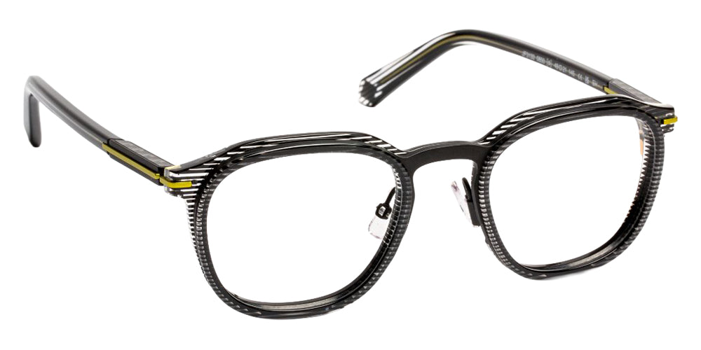 J.F. Rey JF3133 0850 49 - Striped Black/Green #id:jfrjf31330850_s:100100