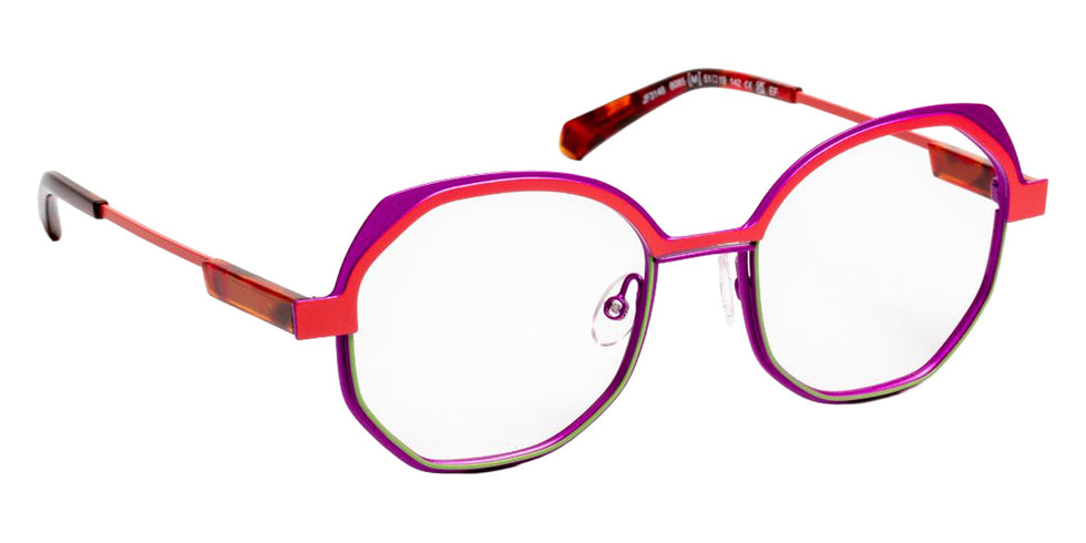 J.F. Rey JF3148 8085 51 - Plum/Green #id:jfrjf31488085_s:102100
