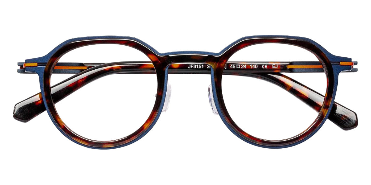 J.F. Rey JF3151 2760 45 - Tortoiseshell/Blue/Orange #id:jfrjf31512760_s:104100