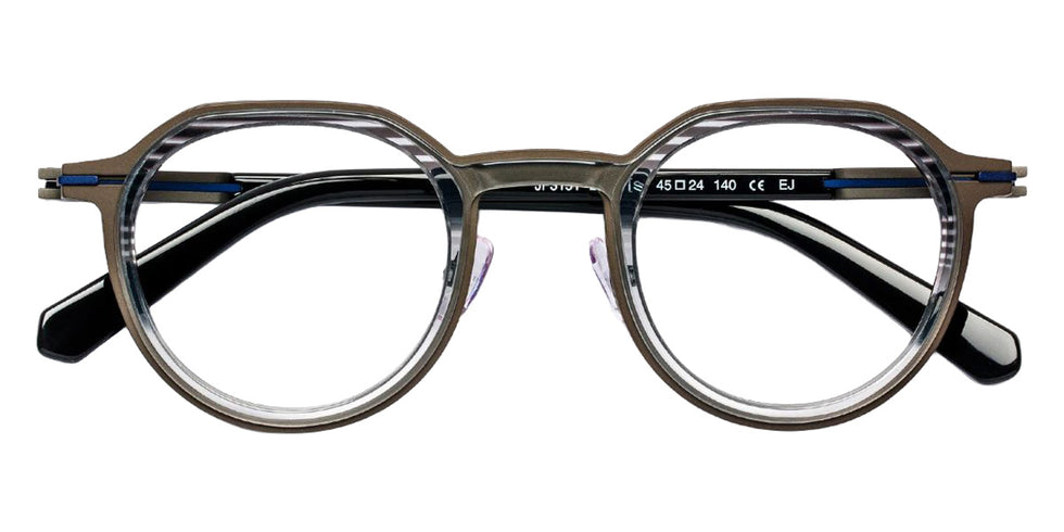 J.F. Rey JF3151 2802 45 - Gray Gradient With Stripes/Blue #id:jfrjf31512802_s:106100