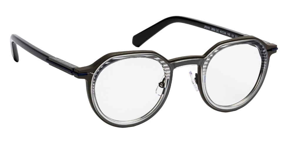 J.F. Rey JF3151 2802 45 - Gray Gradient With Stripes/Blue #id:jfrjf31512802_s:106105