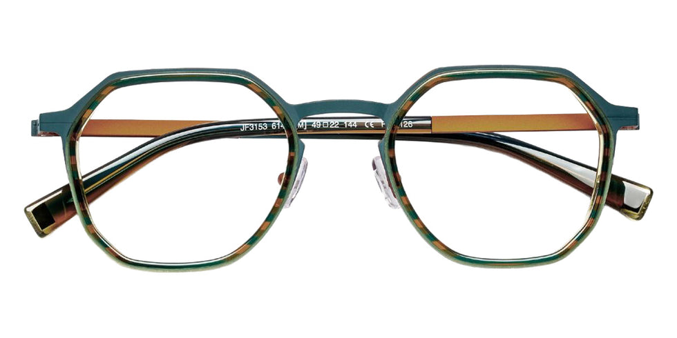 J.F. Rey JF3153 6144 49 - Orange-Green Streaks/Blue #id:jfrjf31536144_s:104100