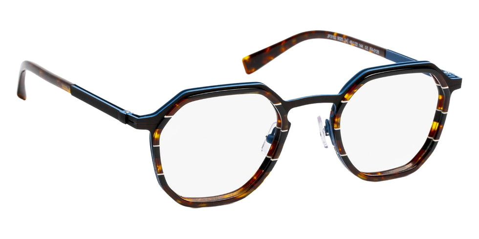J.F. Rey JF3153 9025 49 - Tortoiseshell Streaks/White/Blue #id:jfrjf31539025_s:106105