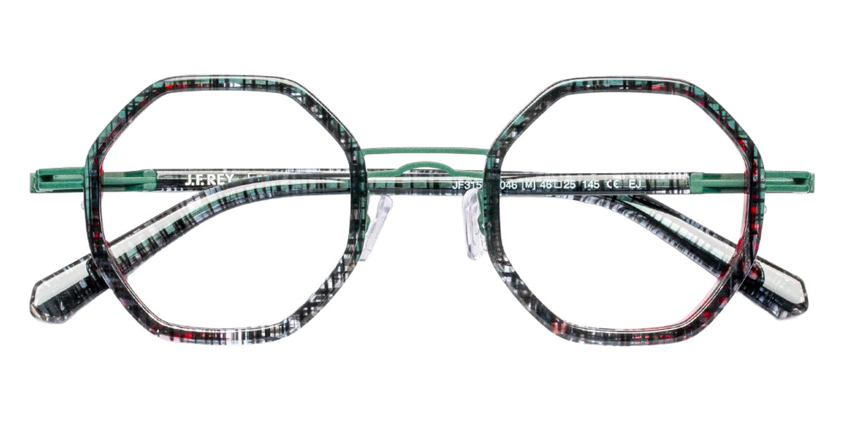 J.F. Rey JF3156 0046 46 - Black/Green #id:jfrjf31560046_s:102100
