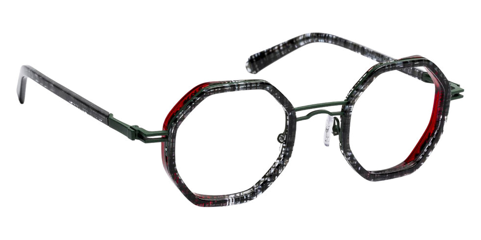 J.F. Rey JF3156 0046 46 - Black/Green #id:jfrjf31560046_s:102105