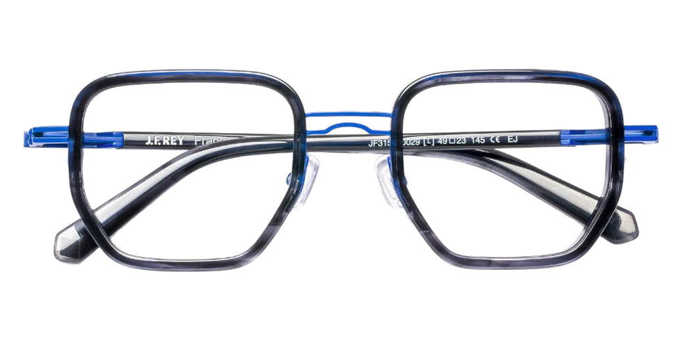 J.F. Rey JF3157 0029 49 - Black/Blue #id:jfrjf31570029_s:100100