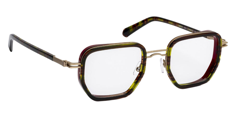 J.F. Rey JF3157 9955 49 - Mahogany Brown/Brushed Gold #id:jfrjf31579955_s:108105