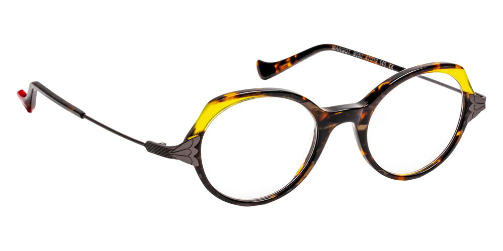 J.F. Rey Margot 9050 47 - Tortoiseshell/Yellow/Ruthenium Satin #id:jfrmargot9050_s:108100