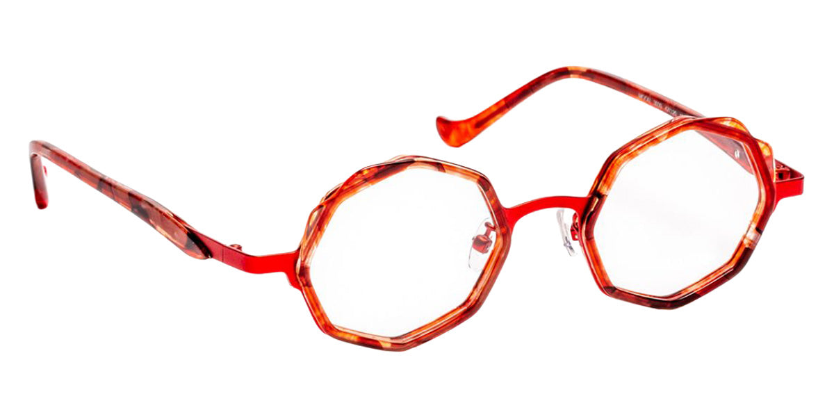 J.F. Rey Moon 3030 47 - Tortoiseshell Burgundy/Red #id:jfrmoon3030_s:104100