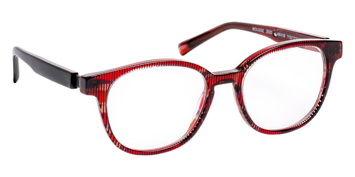 J.F. Rey Mousse 3500 46 - Striped Burgundy #id:jfrmousse3500_s:102100