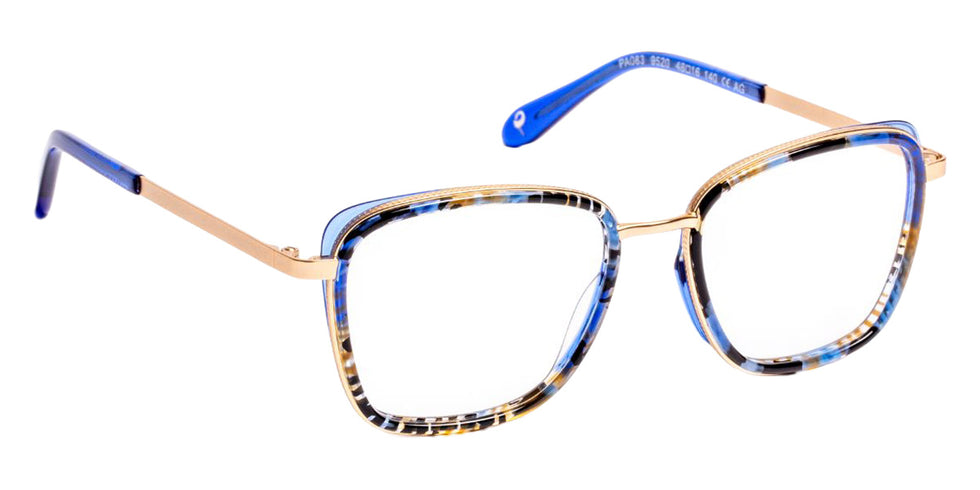 J.F. Rey PA083 9520 48 - Tortoiseshell Blue/Blue Night/Gold #id:jfrpa0839520_s:104100
