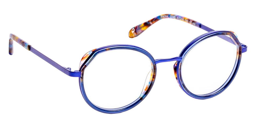 J.F. Rey PA084 2090 47 - Blue Night/Tortoiseshell Blue #id:jfrpa0842090_s:100100
