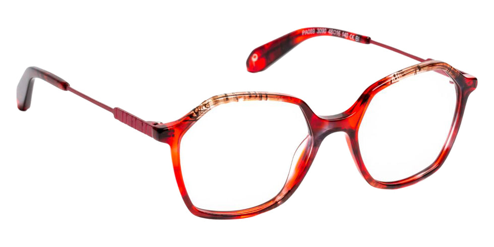 J.F. Rey PA089 3090 48 - Red Pearly/Fabric Brown/Burgundy #id:jfrpa0893090_s:102100