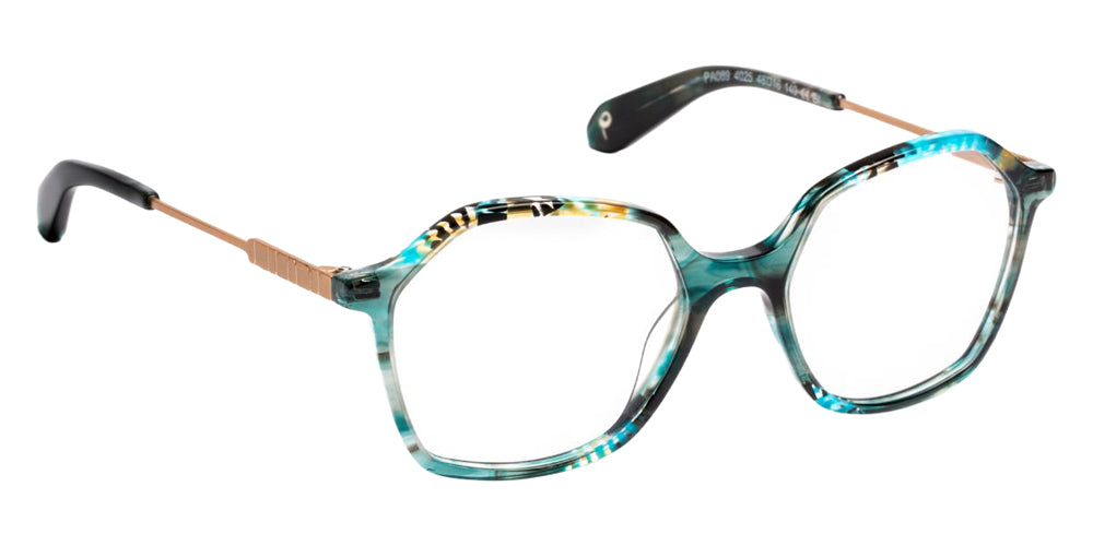 J.F. Rey PA089 4025 48 - Green/Mesh Blue/Gold #id:jfrpa0894025_s:104100