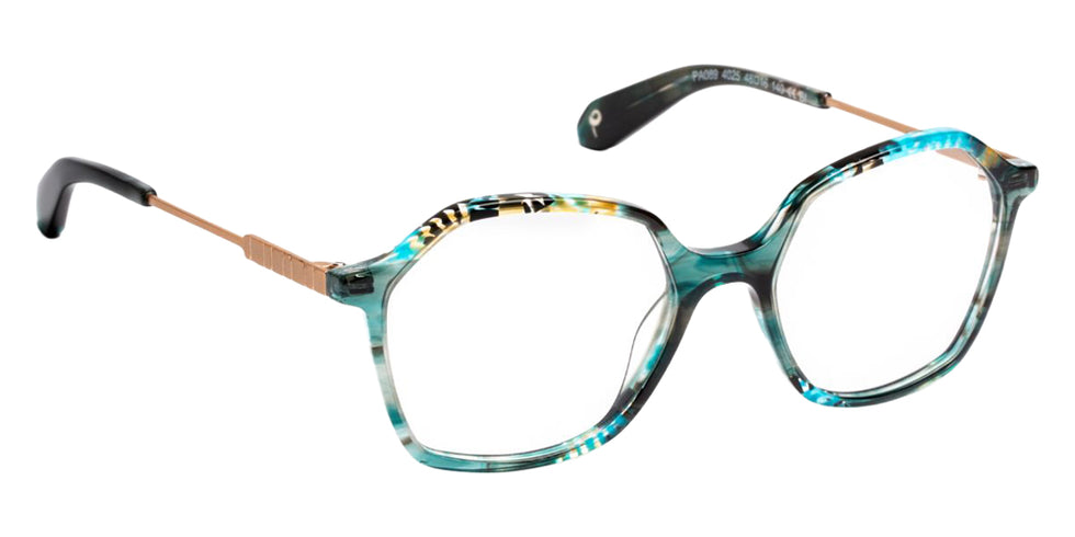 J.F. Rey PA089 4025 48 - Green/Mesh Blue/Gold #id:jfrpa0894025_s:104100